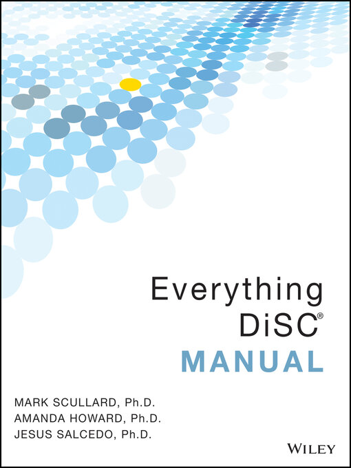 Cover image for Everything DiSC Manual